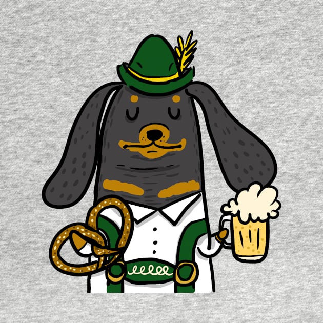 Oktoberfest Doxie by Fluffymafi